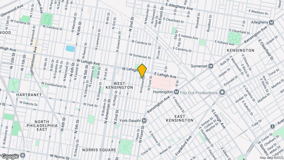 2632 N Howard St Mapa y Detalles de la Ubicación