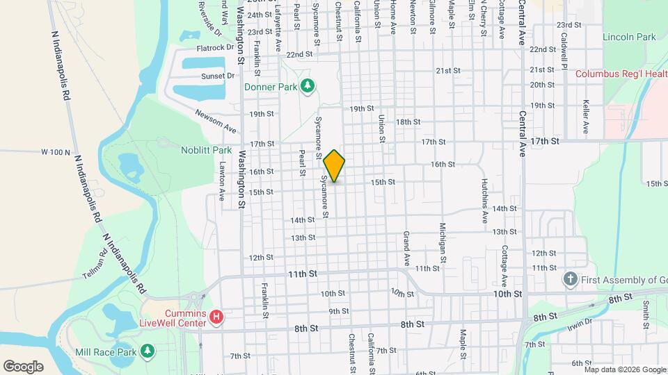 819 15th St Map and Location Details