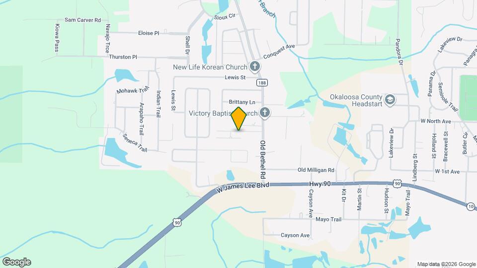 192 Mary Ln Mapa y Detalles de la Ubicación