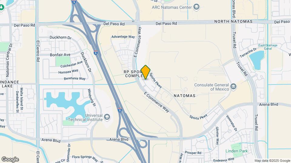 4200 E Commerce Way Map and Location Details