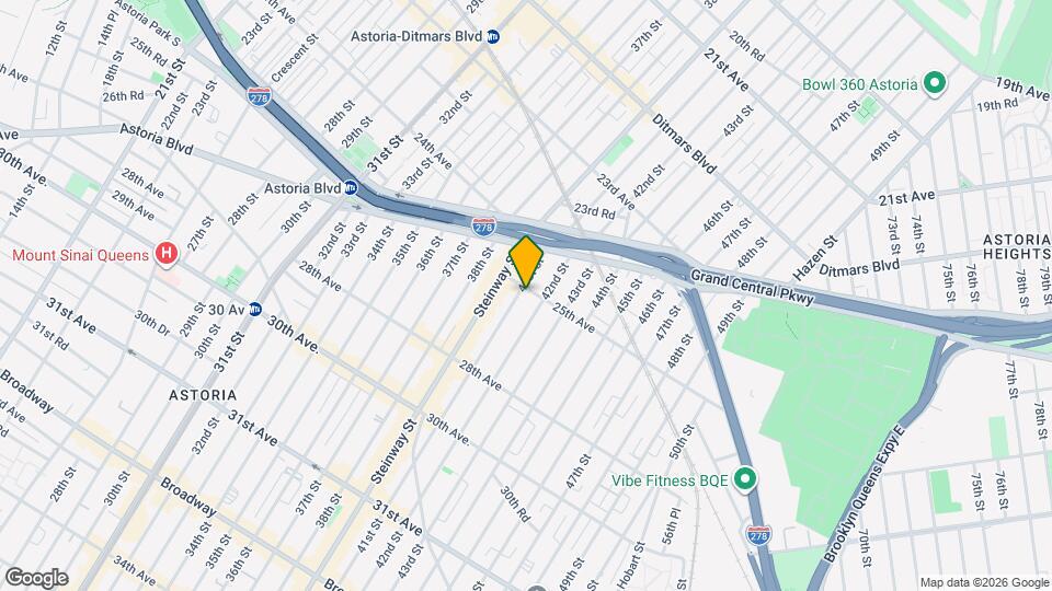 41-06 25th Ave Map and Location Details