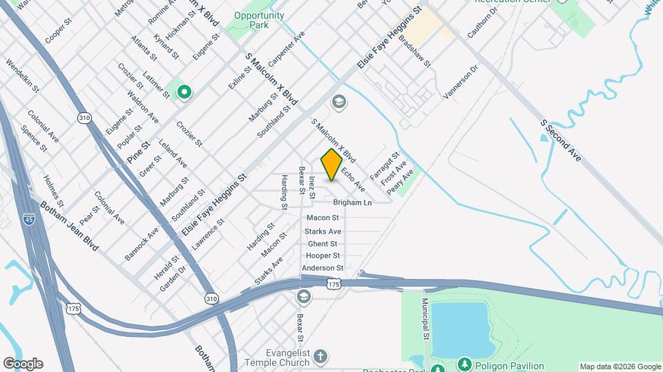 5000 Linder Ave Map and Location Details