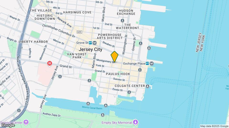 95-97 Montgomery St Mapa y Detalles de la Ubicación