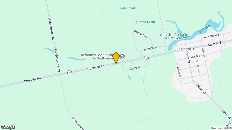 3 Bedroom Bungalow on the edge of Otterville!! Map and Location Details