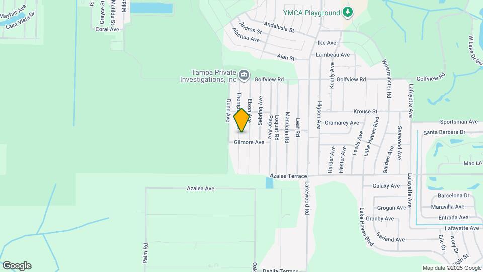 4320 Thompson Ave Map and Location Details