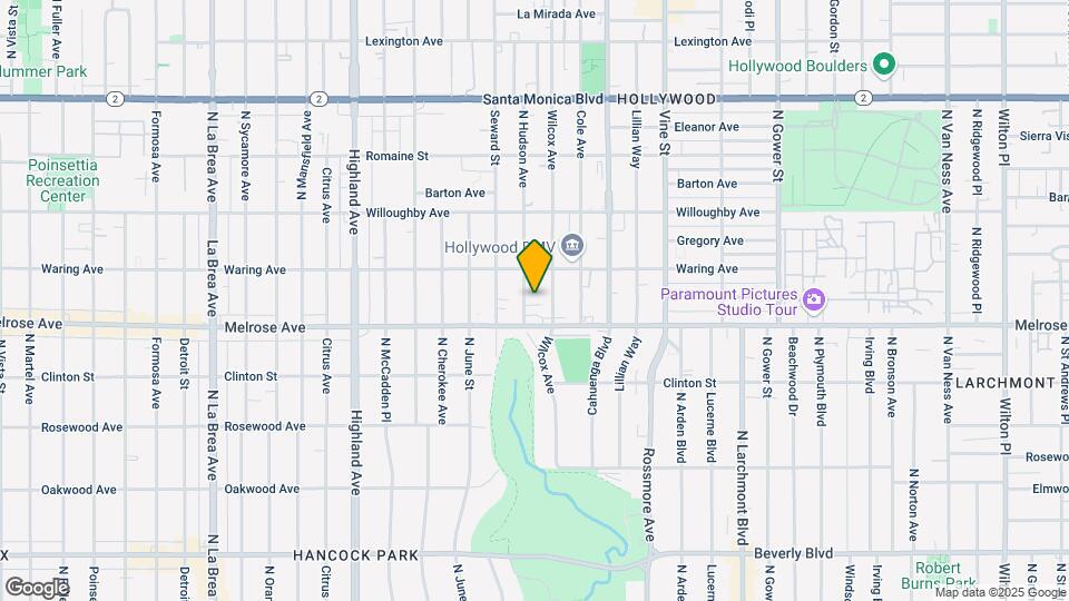 726 Hudson Avenue Mapa y Detalles de la Ubicación