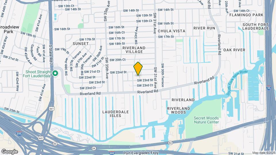 2255 SW 33rd Ave Map and Location Details