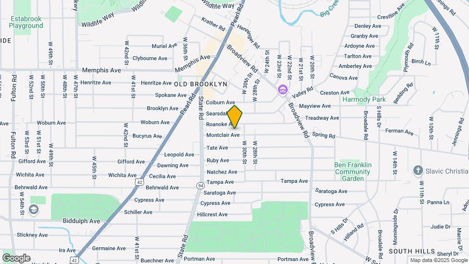 3104 Montclair Ave Map and Location Details