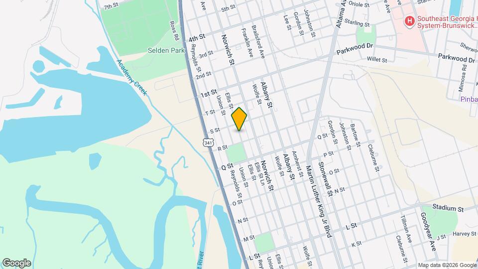 2809 Ellis St Map and Location Details