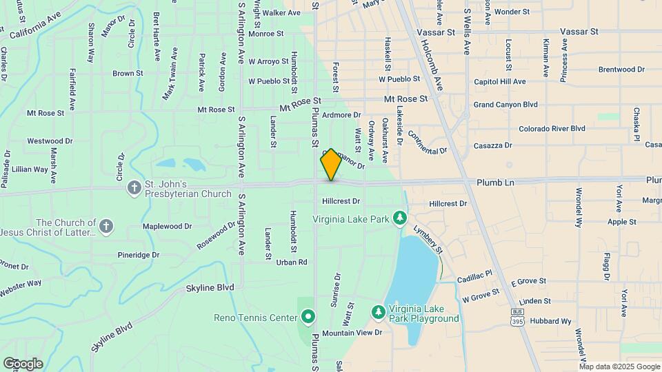 476 W Plumb Ln Map and Location Details
