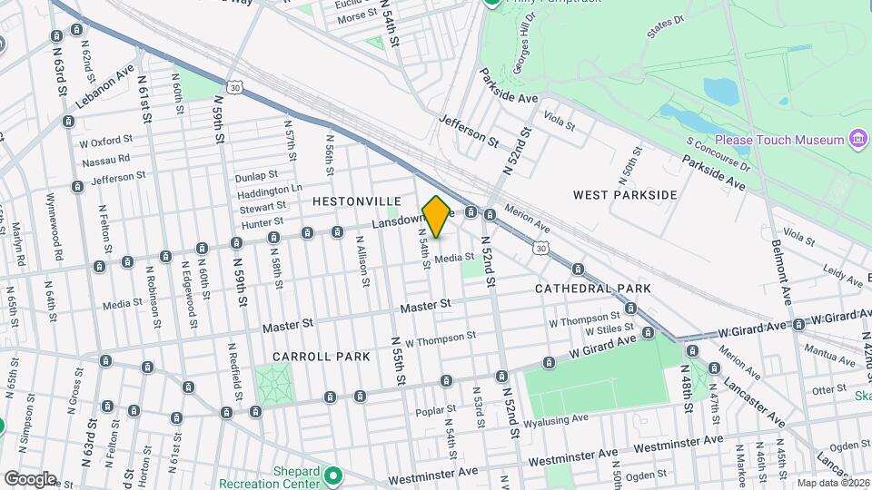 1518 N Peach St Map and Location Details