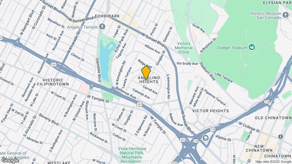 815 Douglas St, Unit downstairs apartment Map and Location Details