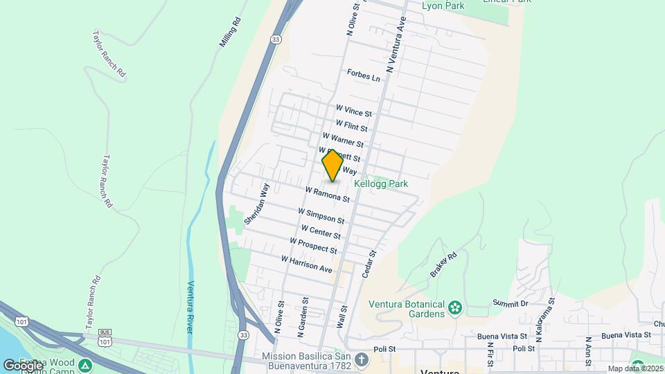 113 W Ramona St Mapa y Detalles de la Ubicación