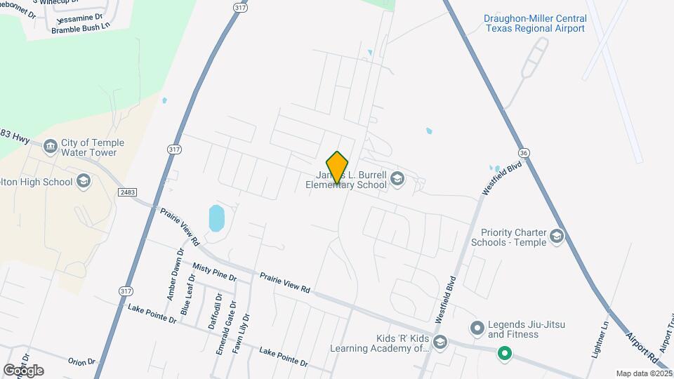 8503 Glade Dr Map and Location Details