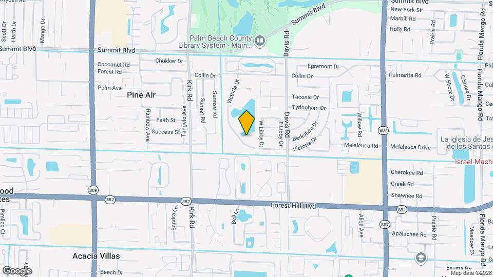 3679 Victoria Dr Map and Location Details