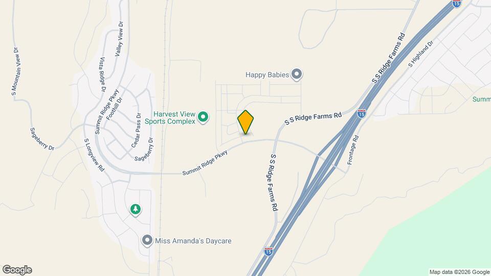 1144 W Summit Ridge Pky Map and Location Details