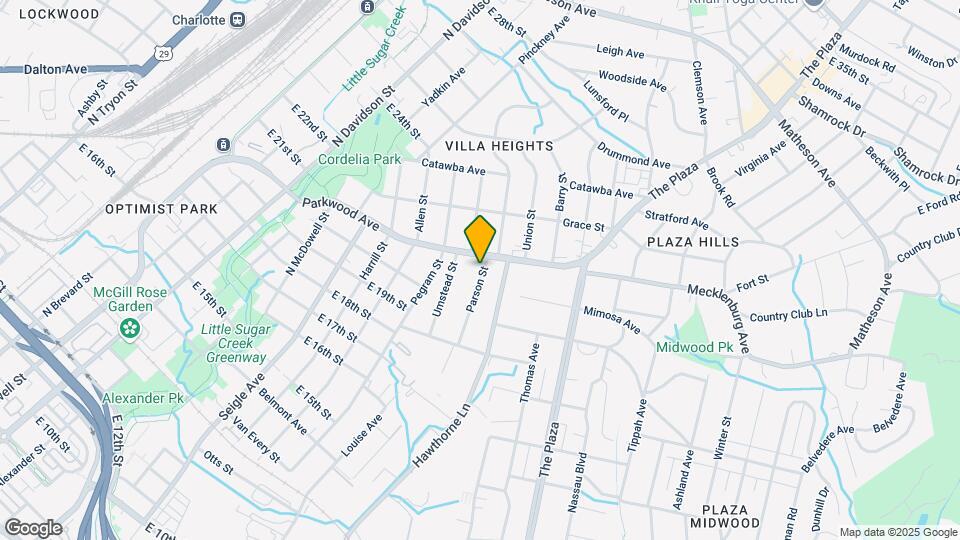 1733 Parson St Map and Location Details