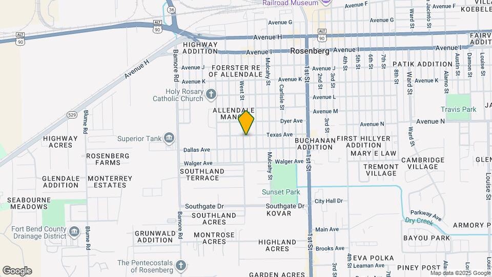 1701 West St Map and Location Details