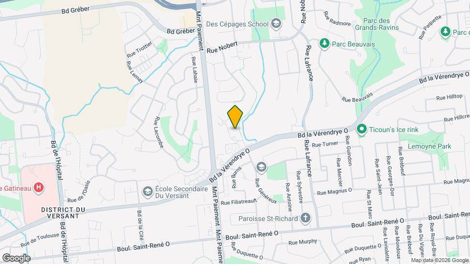 52 Du Côteau Rue Map and Location Details