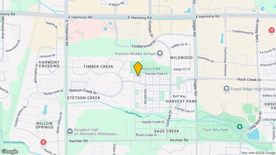 5109 Fruited Plains Ln Map and Location Details