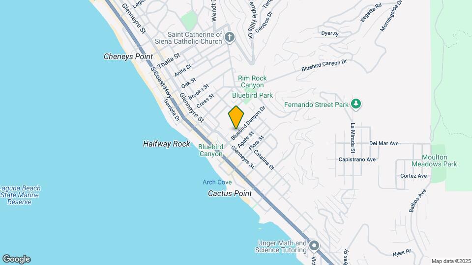 1587 Catalina St Map and Location Details