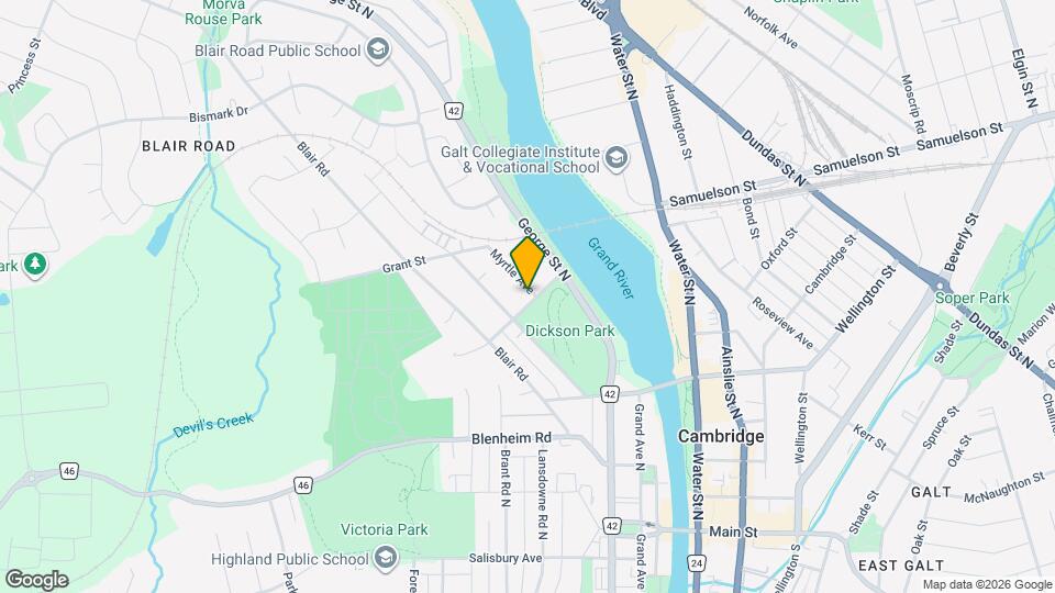 26 James St Map and Location Details