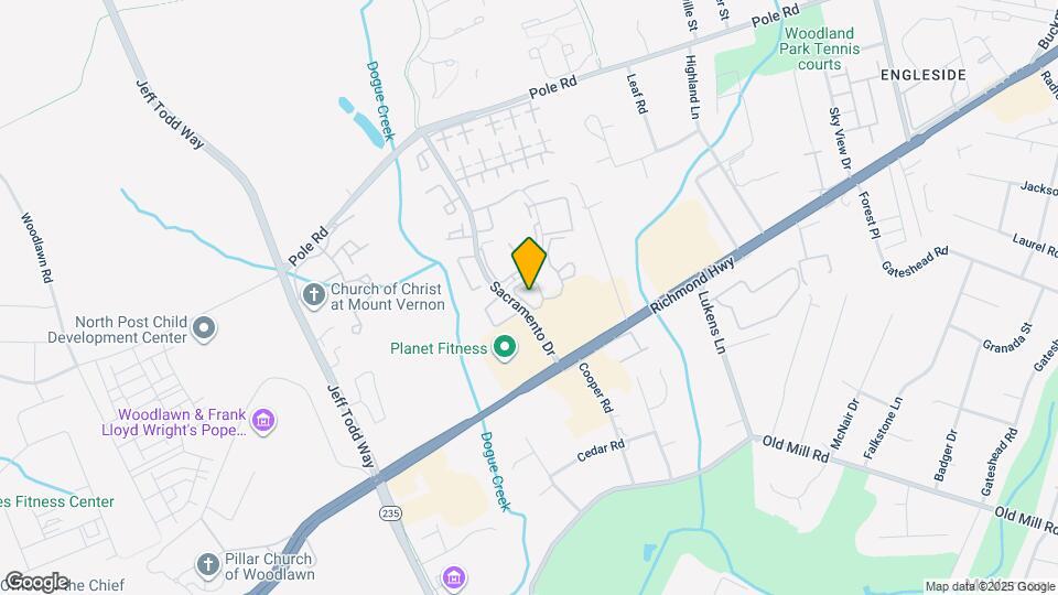 5384 Bedford Ter, Unit Clusters at Woodlawn Map and Location Details