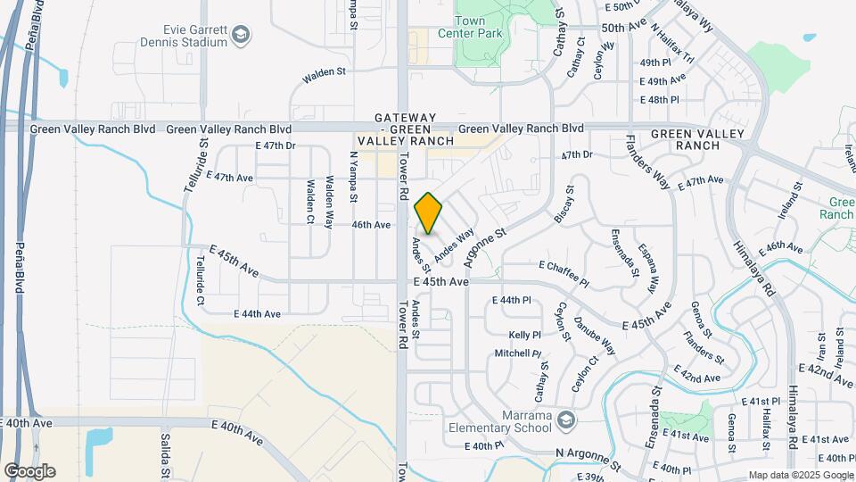 18613 E Chaffee Pl Map and Location Details