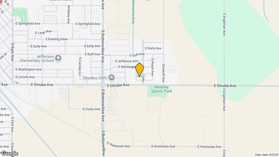 818 S Apple Ave Map and Location Details