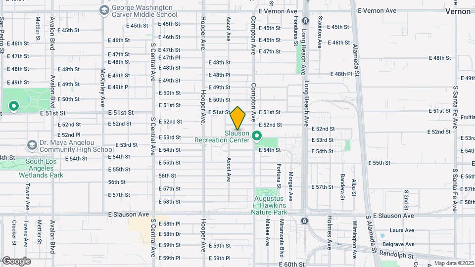 1427 E 53rd St Map and Location Details