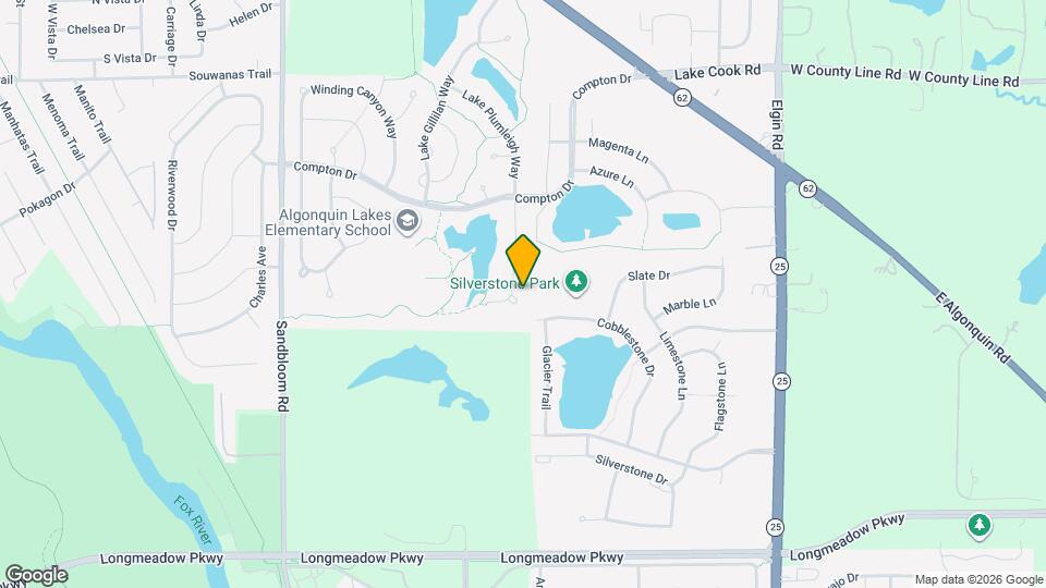 621 Lake Plumleigh Way Mapa y Detalles de la Ubicación