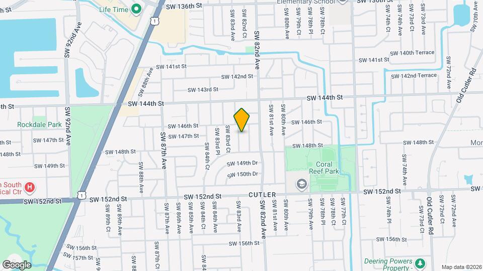 14645 SW 83rd Ave Map and Location Details