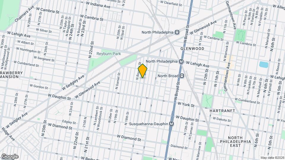 2514 N 17th St Map and Location Details