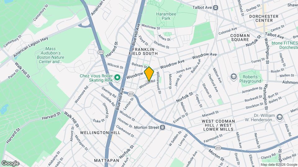 36 Winston Rd, Unit 1 Map and Location Details