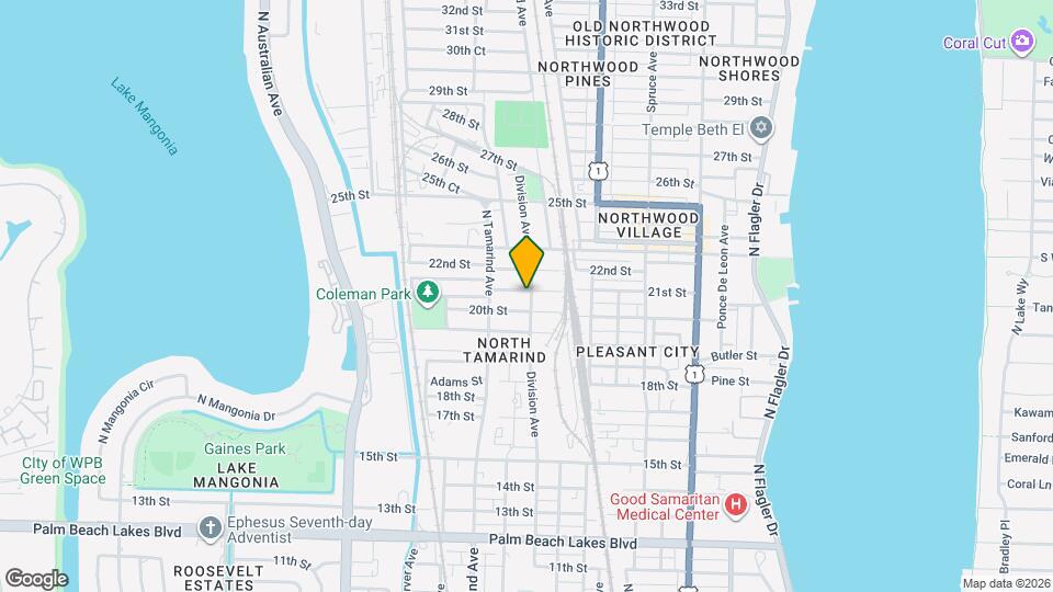 2115 Division Ave Map and Location Details