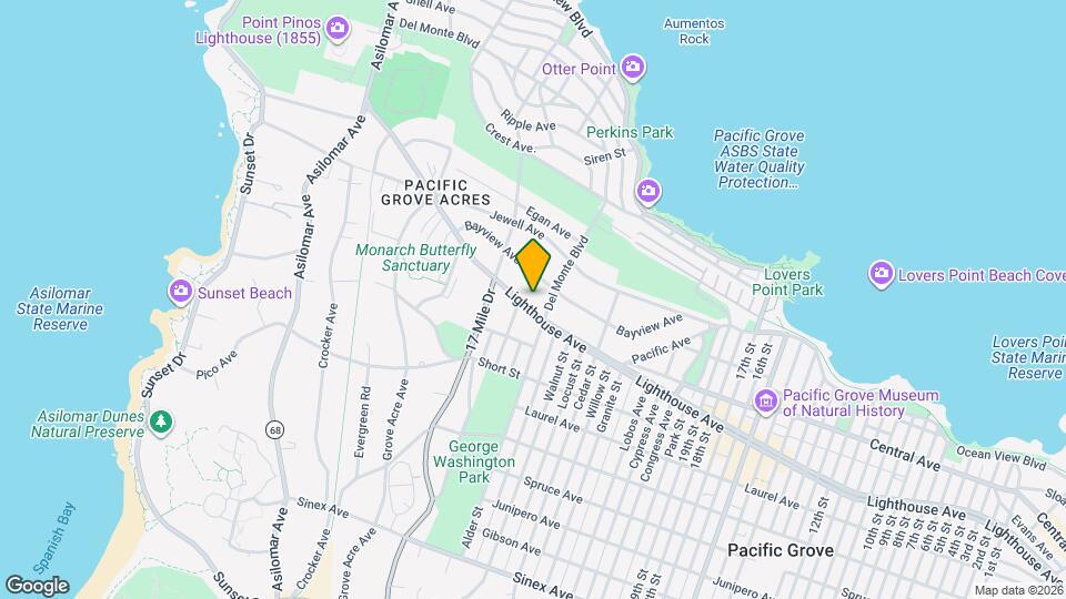 916 Lighthouse Ave Map and Location Details