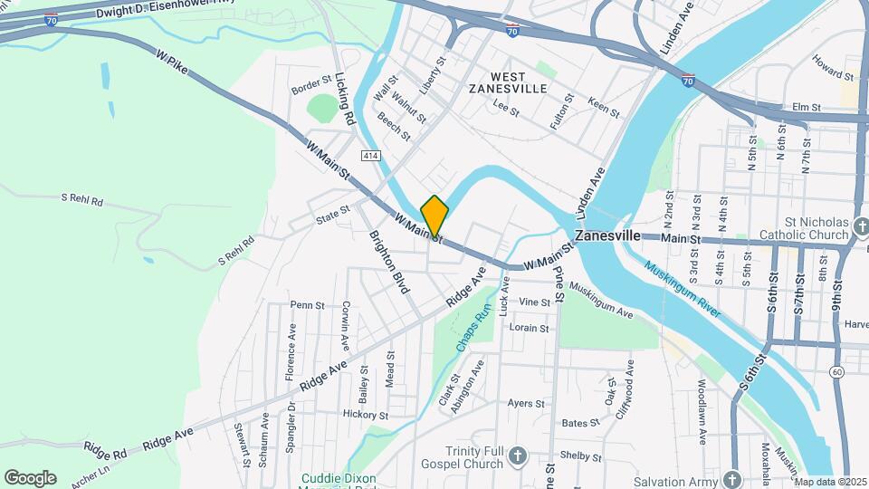 1252 W Main St Map and Location Details