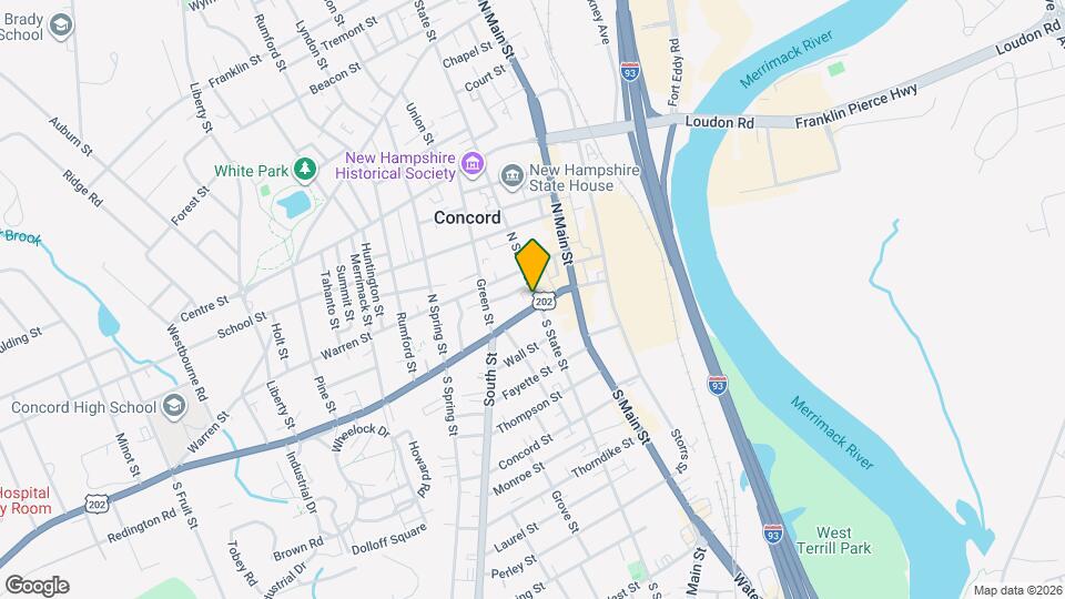 1 N State St, Unit 1/2 Map and Location Details