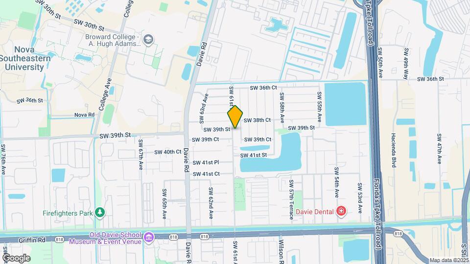 3910 SW 61st Ave Map and Location Details