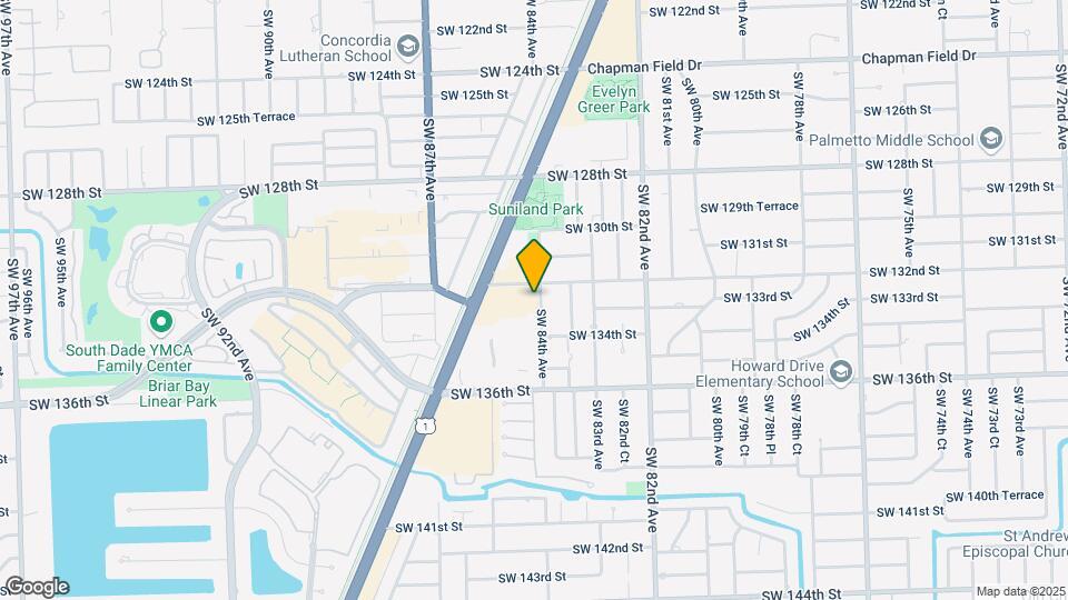 13220 SW 84th Ave Map and Location Details