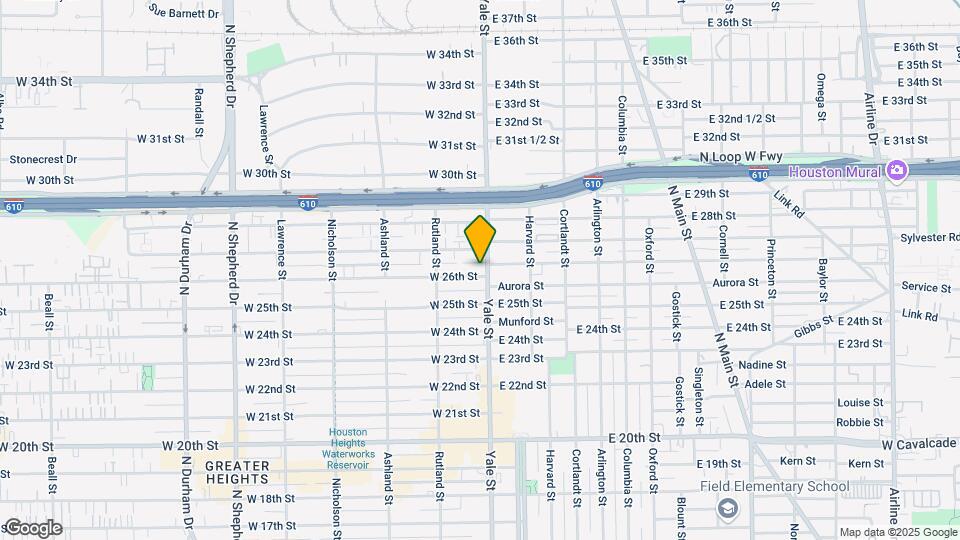 207 W 26th St Map and Location Details
