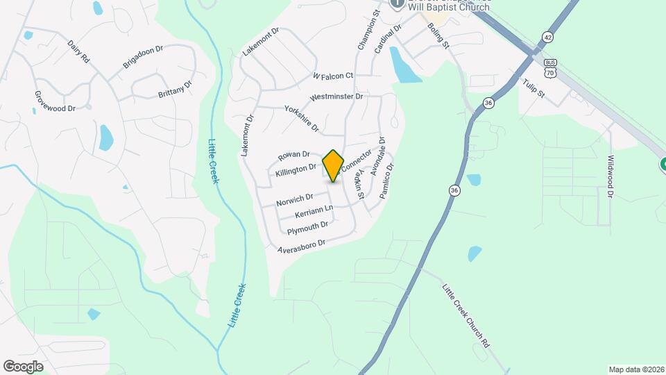 84 Yarmouth Dr Mapa y Detalles de la Ubicación