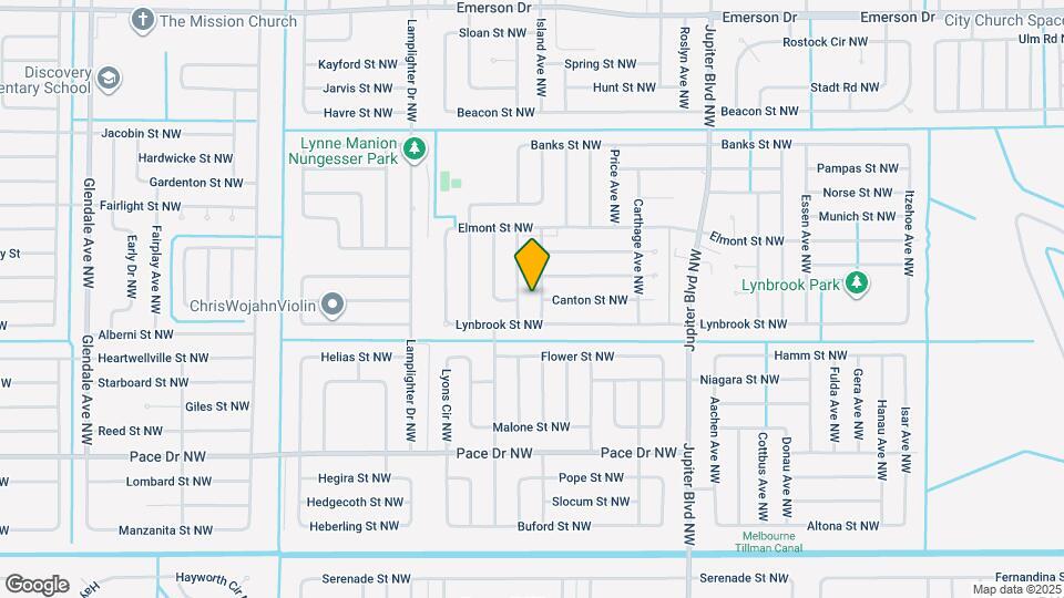 1018 Mohawk Ave NW Map and Location Details