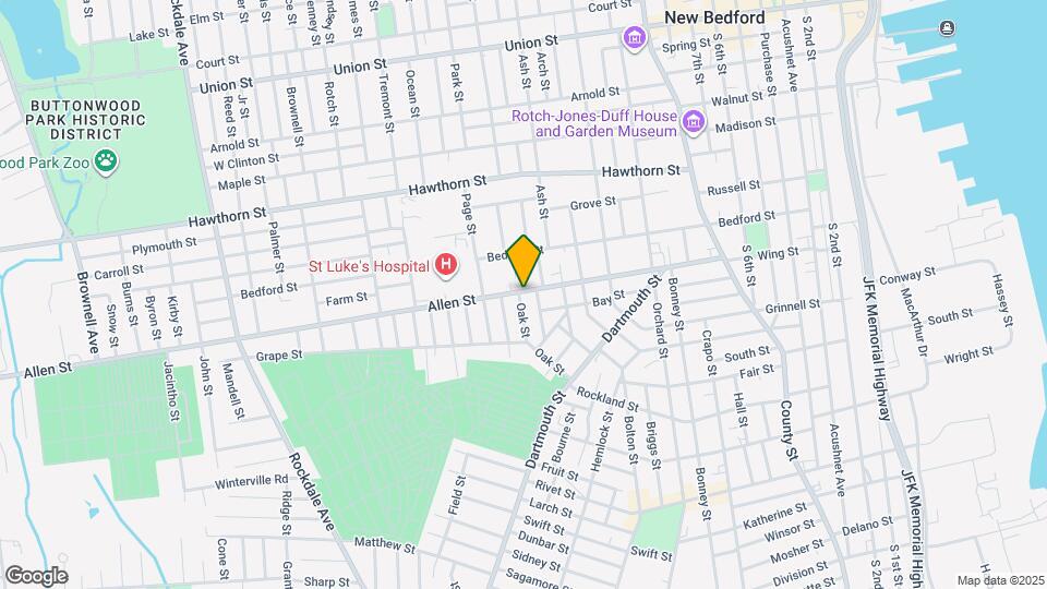 282 Allen St, Unit 2 Mapa y Detalles de la Ubicación