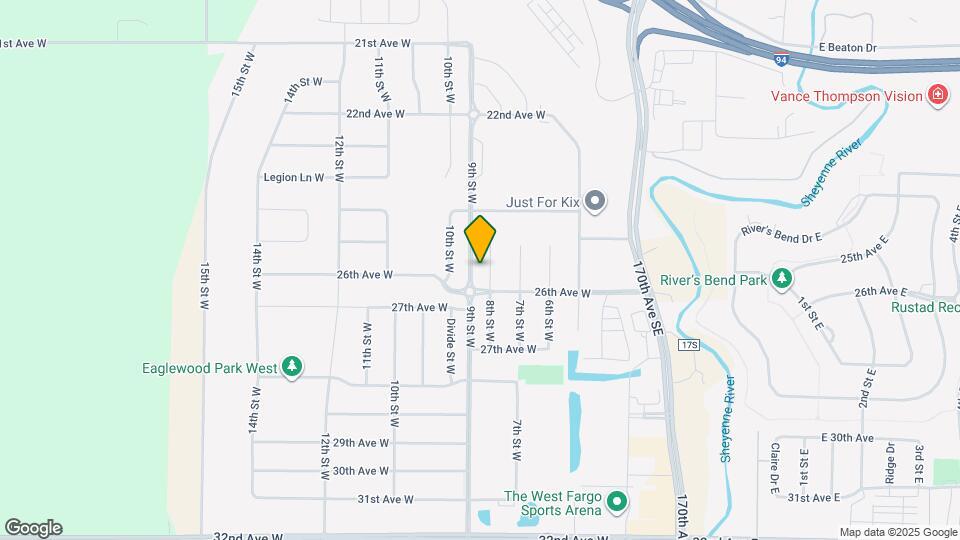 2510 8th Ct W Map and Location Details