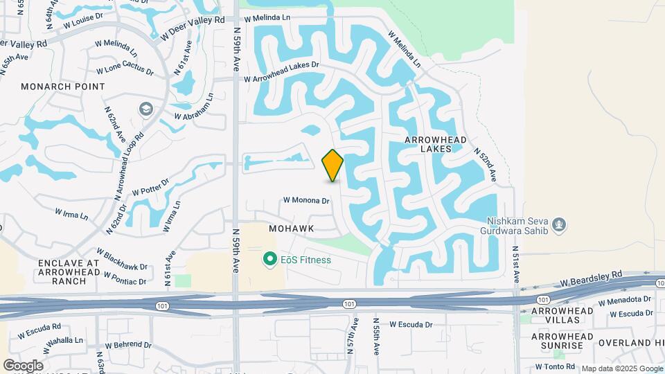 20716 N 56th Ave Map and Location Details