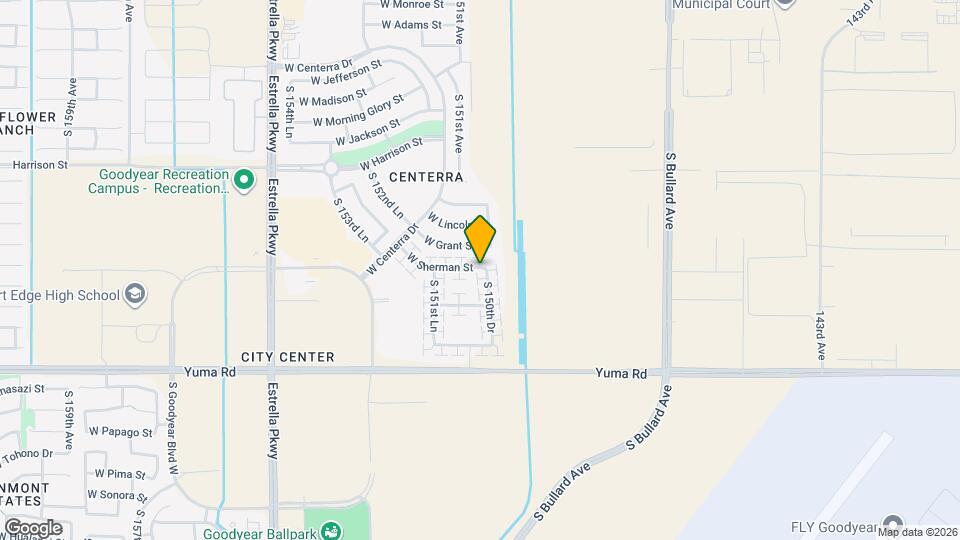 814 S 150th Dr Map and Location Details