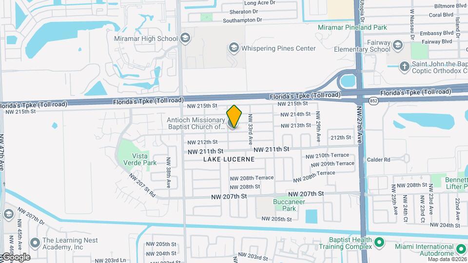 3355 NW 213th St Map and Location Details