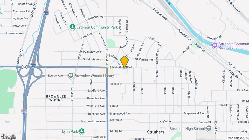 2327 E Midlothian Blvd Map and Location Details