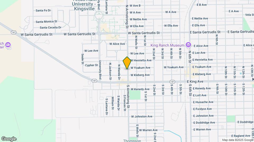 117 N Armstrong Ave Map and Location Details